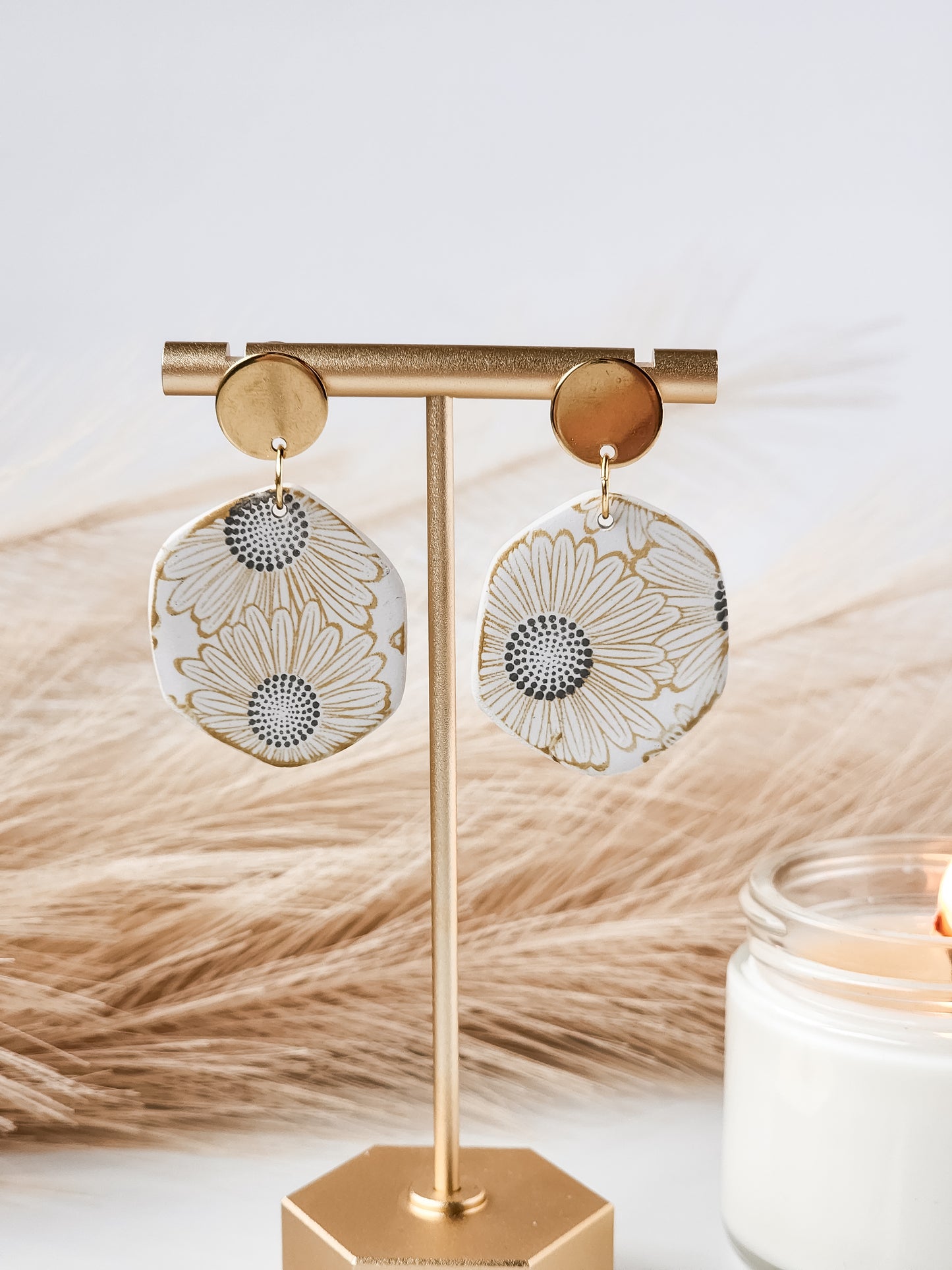 Sunflower Earrings