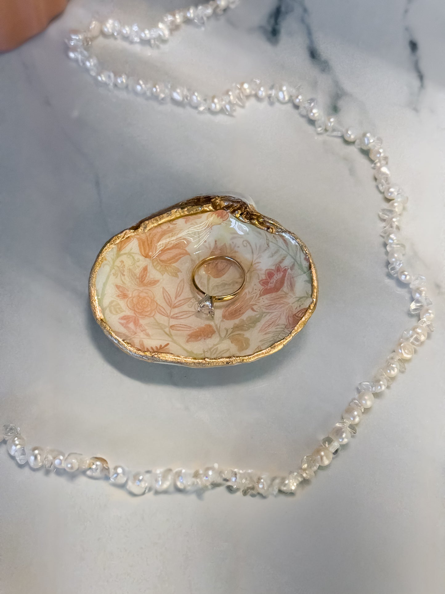 Artisan Seashell Ring Dish