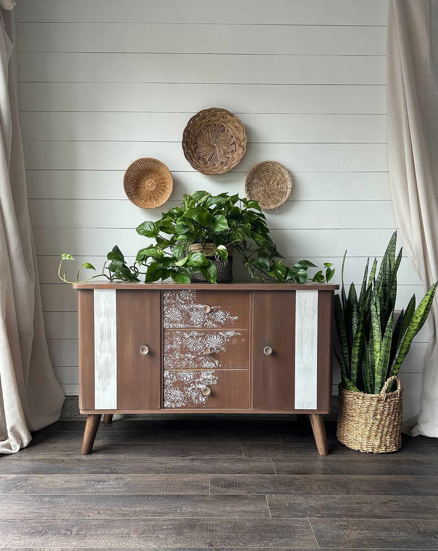 Scandinavian Boho Console