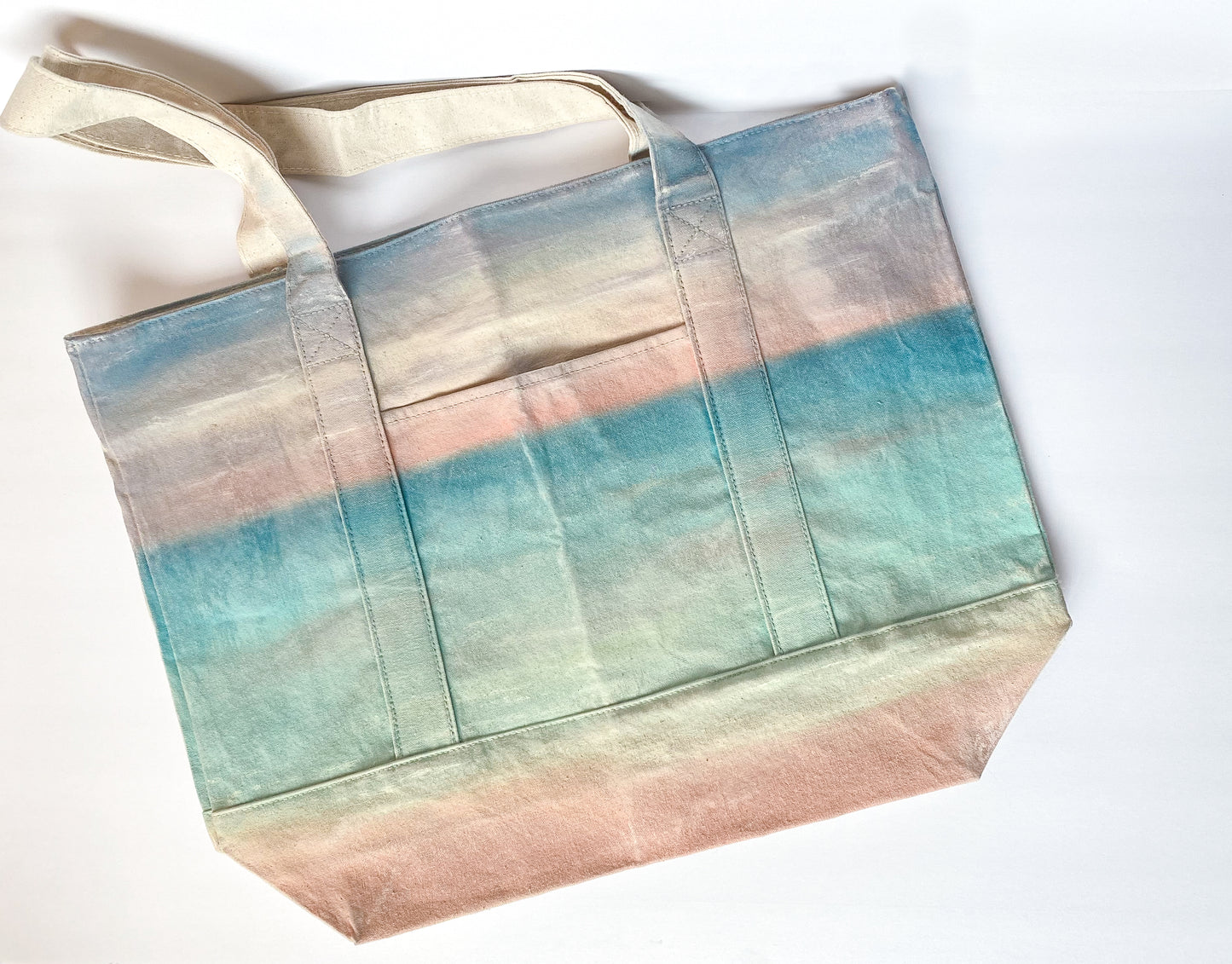 Hand Painted Canvas Tote #3