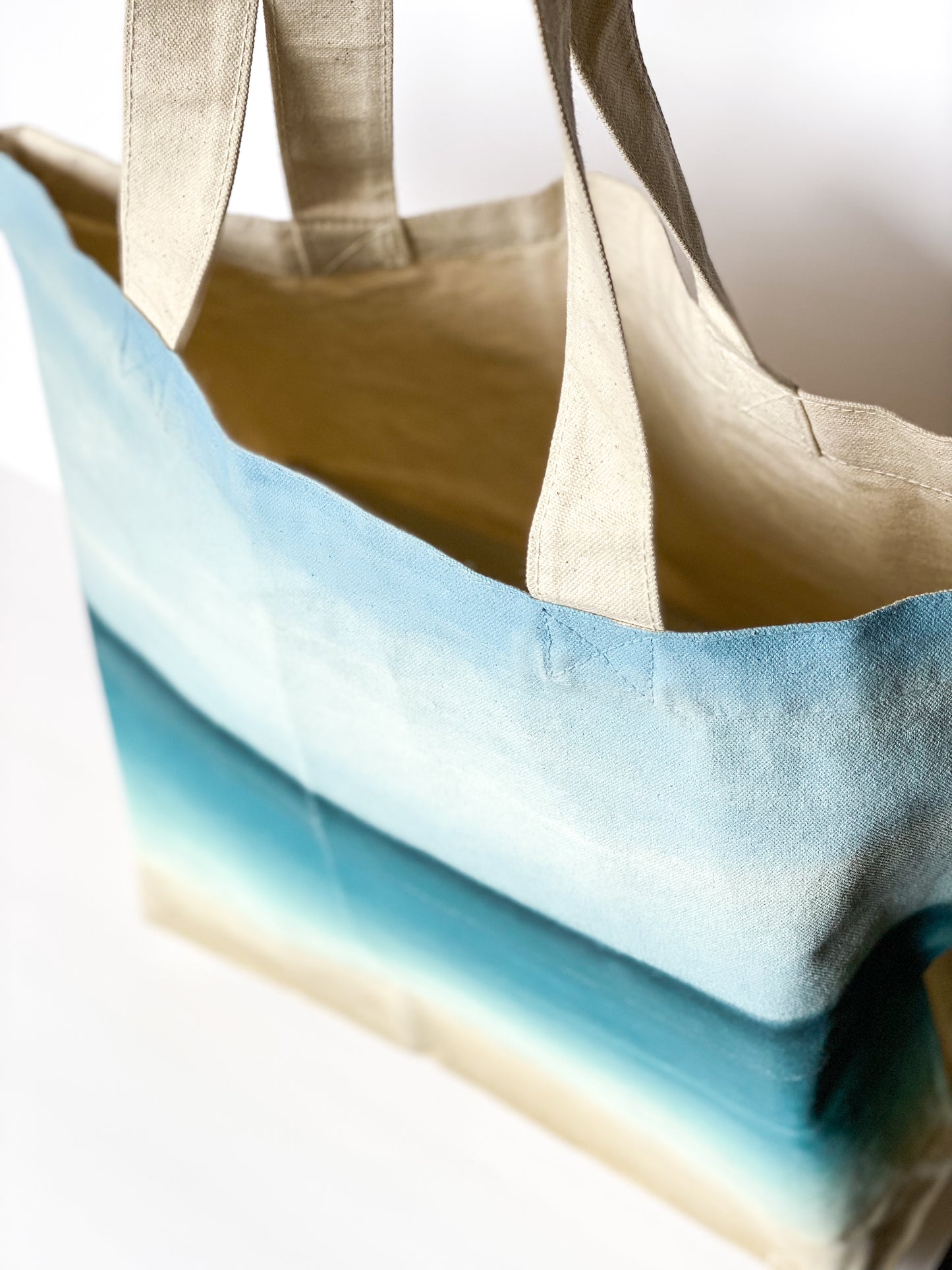 Hand Painted Canvas Tote #2